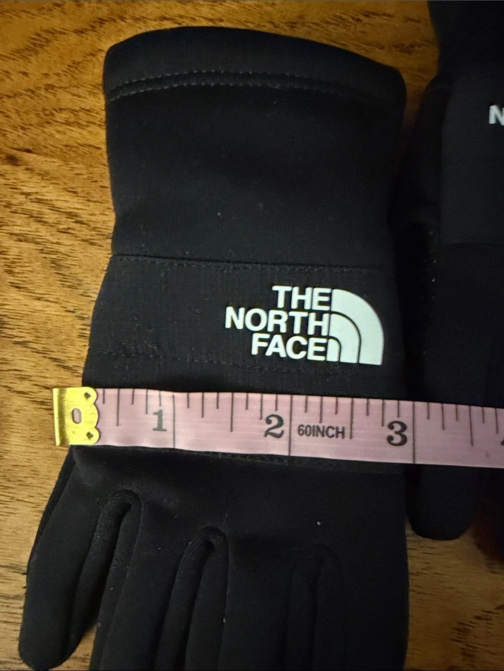 The North Face Black touchscreen gloves YOUTH TODDLER Small